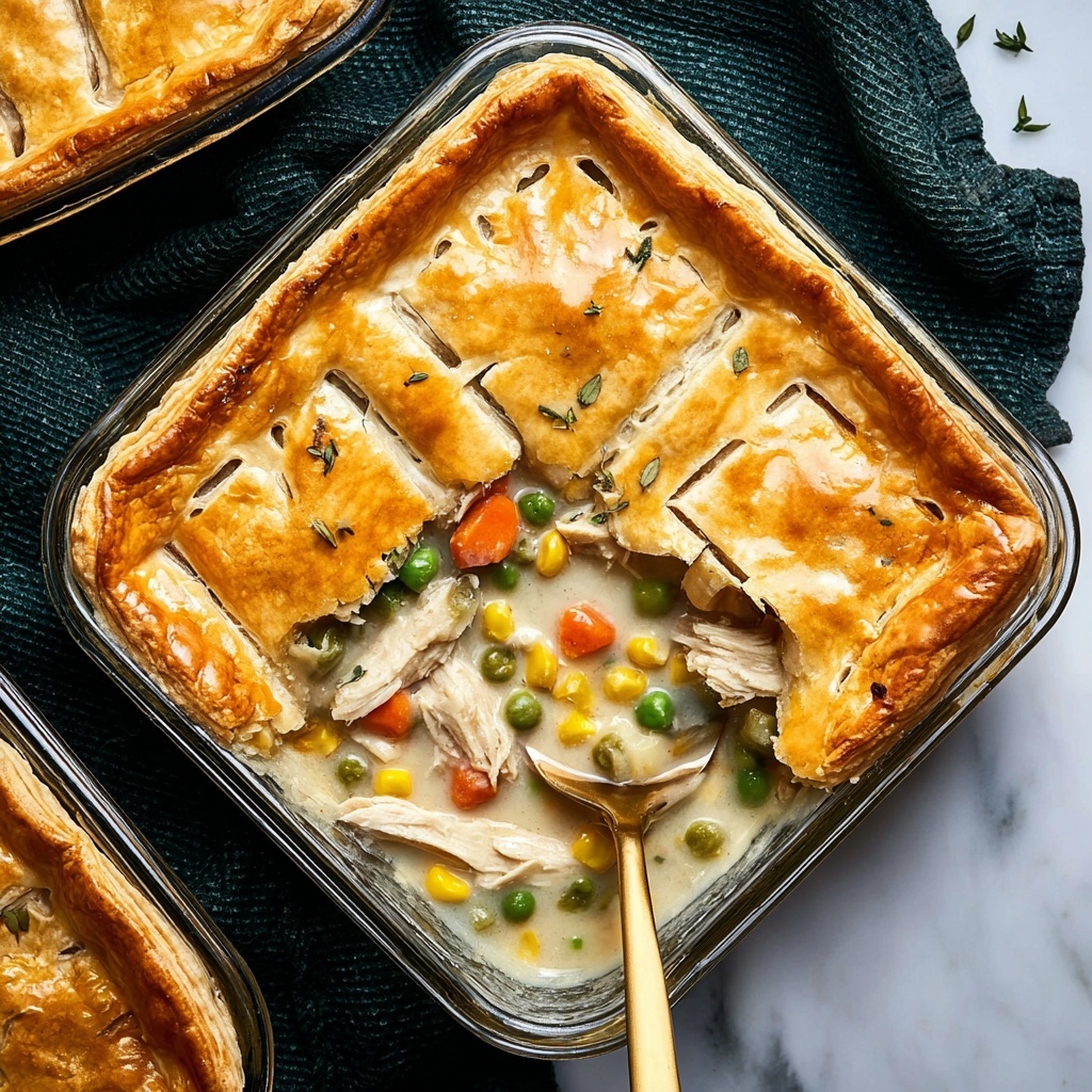 Individual Chicken Pot Pies Recipe - Recipe Image