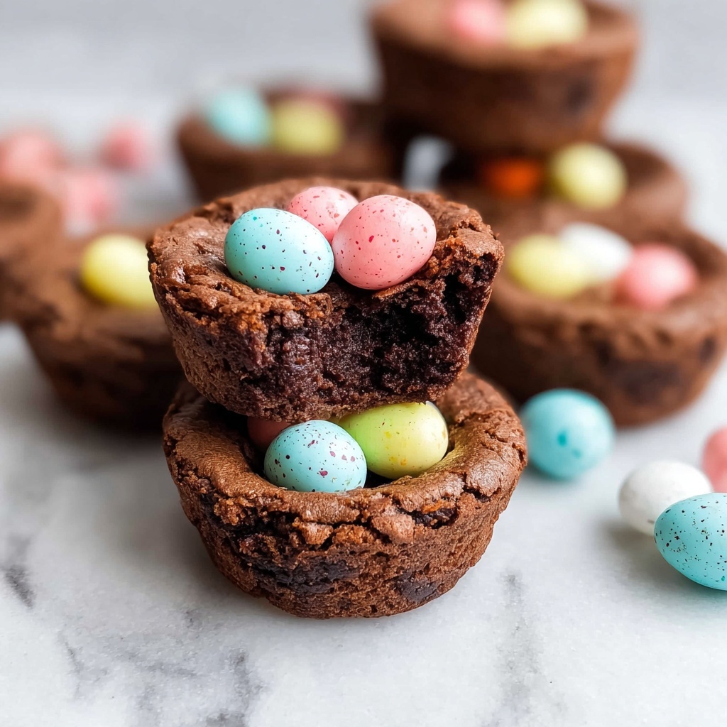 Mini Egg Brownie Bites Recipe - Recipe Image