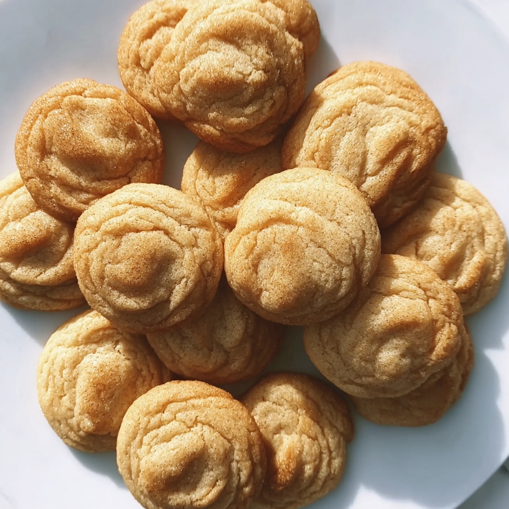 Soft and Chewy Snickerdoodle Cookies for Autumn Bliss Recipe - Recipe Image