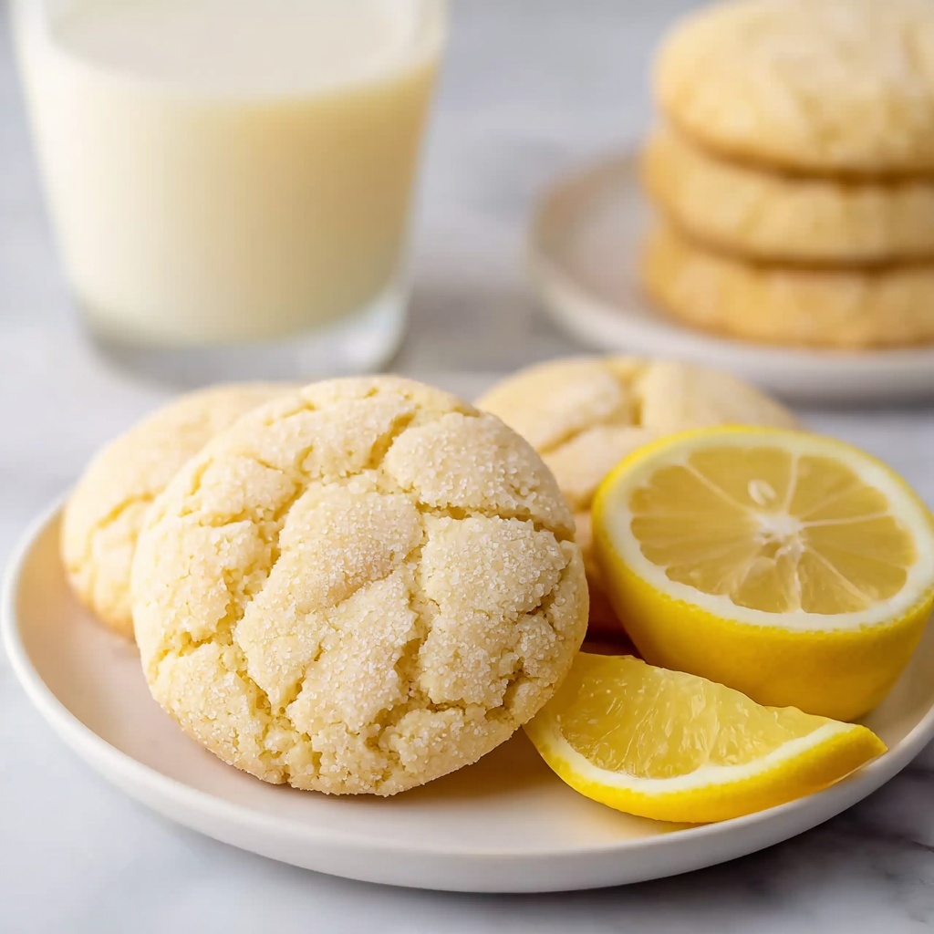 Lemon Sugar Cookies Recipe - Recipe Image