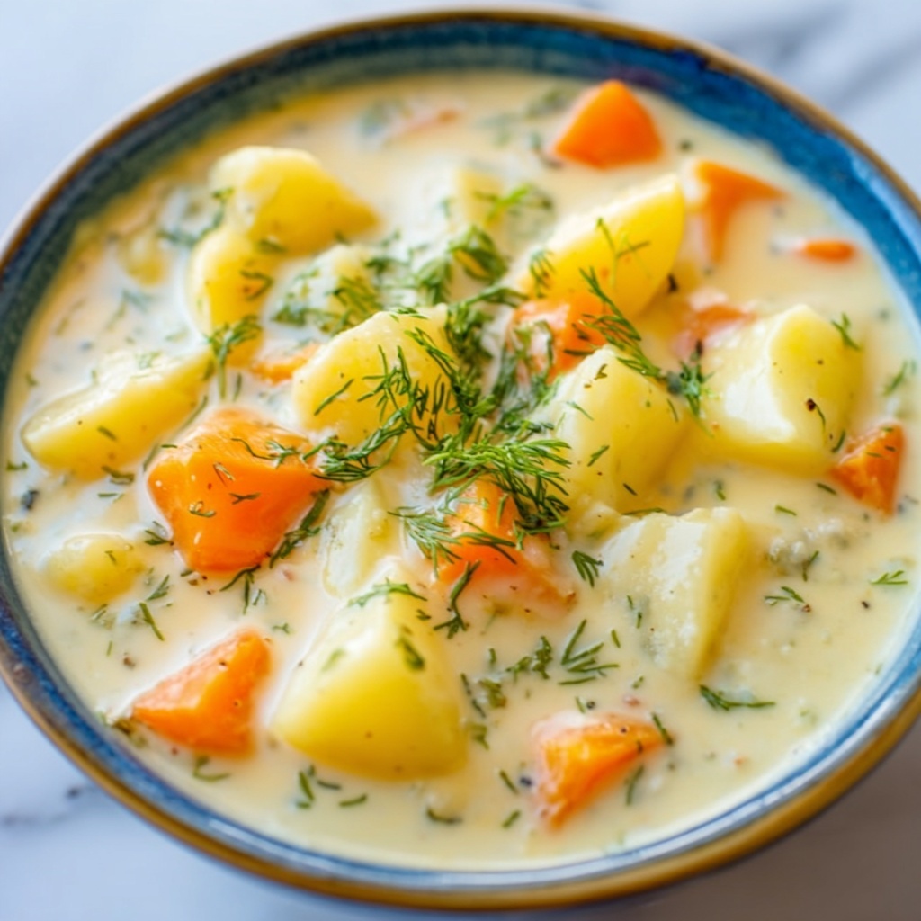Polish Potato Soup (Zupa Ziemniaczana) Recipe - Recipe Image