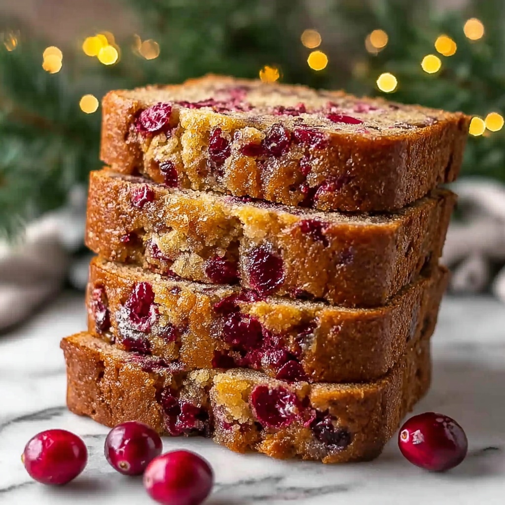 Pumpkin Cranberry Loaf Recipe - Recipe Image