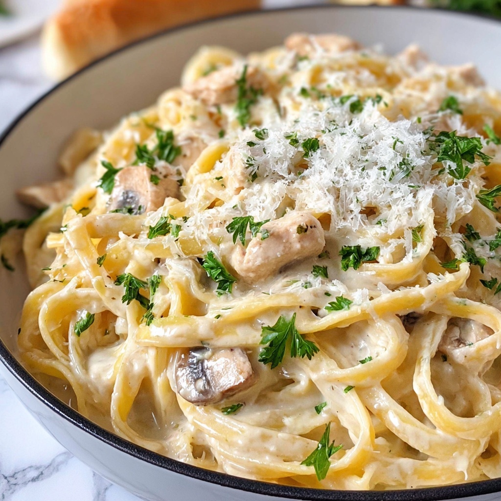 Chicken Alfredo Skillet Recipe - Recipe Image