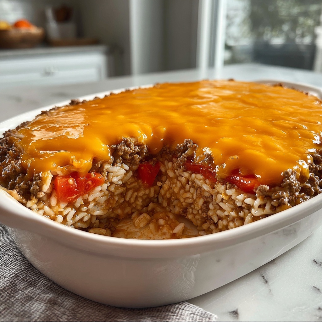 Beef & Rice Casserole: 7 Comforting Reasons to Indulge Recipe - Recipe Image