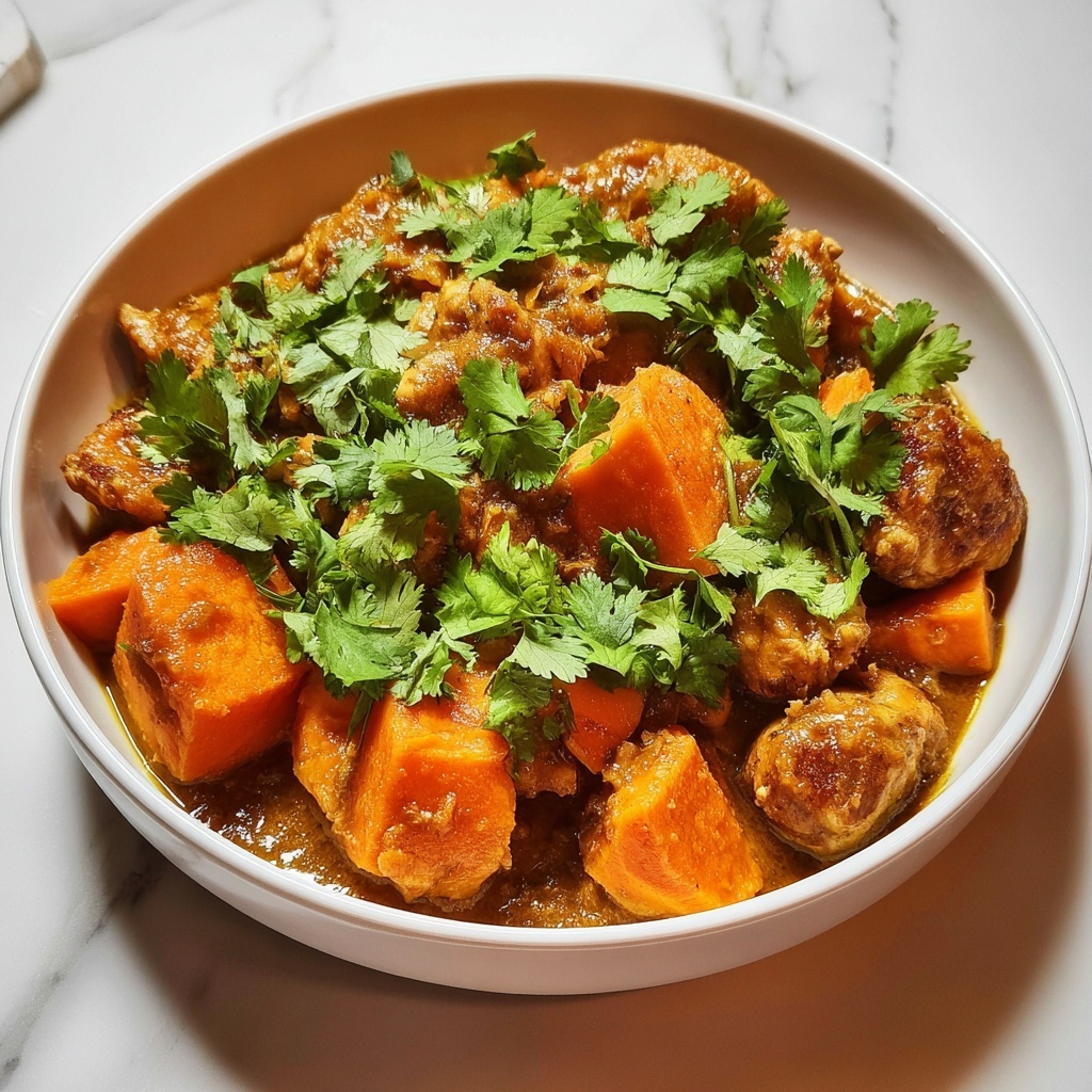 Chicken & Sweet Potato Curry Recipe - Recipe Image