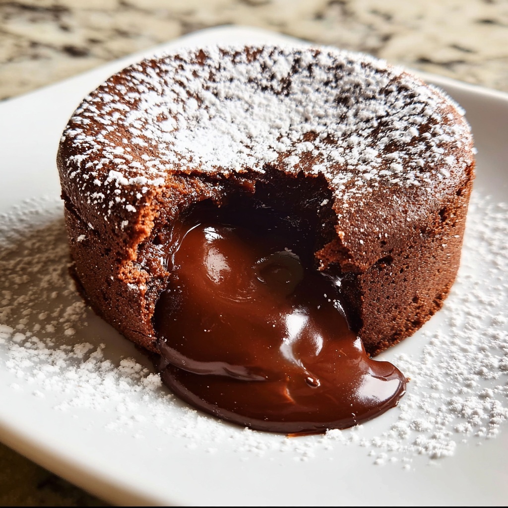 Cinnamon Spiced Chocolate Lava Cakes Recipe - Recipe Image