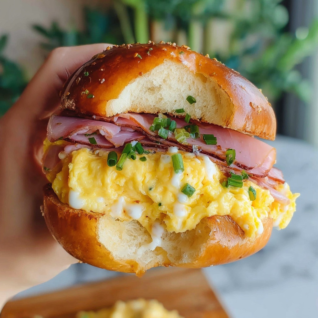 Tasty Hawaiian Roll Breakfast Sandwiches Recipe - Recipe Image