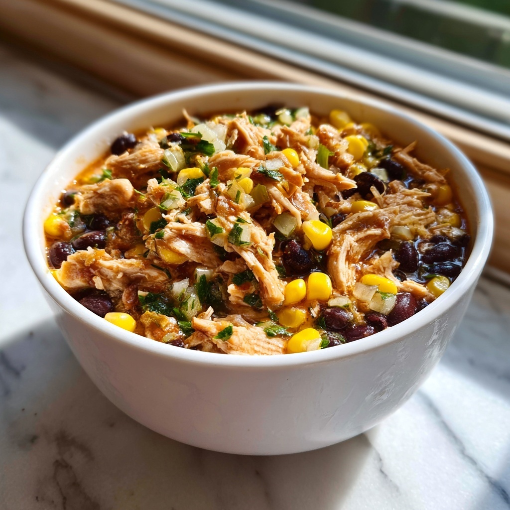 Crockpot Green Chile Chicken Recipe: 5 Simple Steps to Delight Recipe - Recipe Image