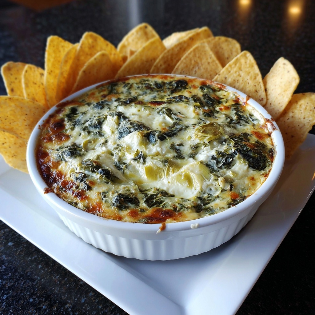 Warm Spinach Artichoke Dip That Will Delight Every Guest Recipe - Recipe Image