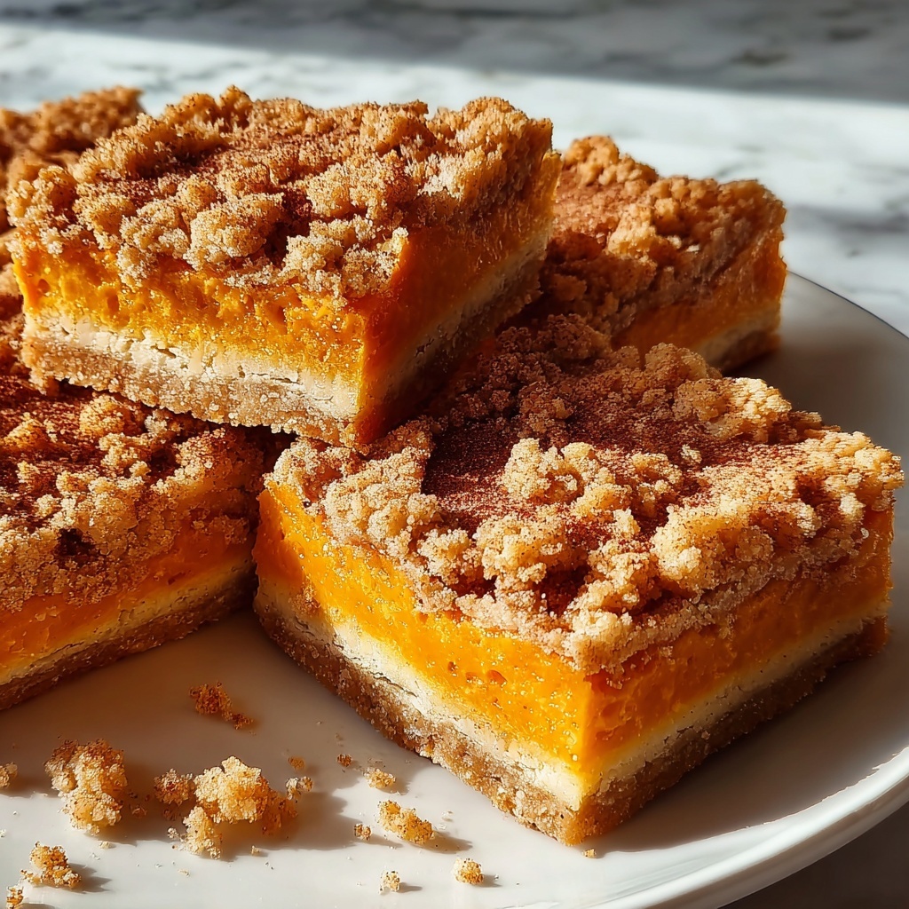 Sweet Potato Pie Bars Recipe - Recipe Image
