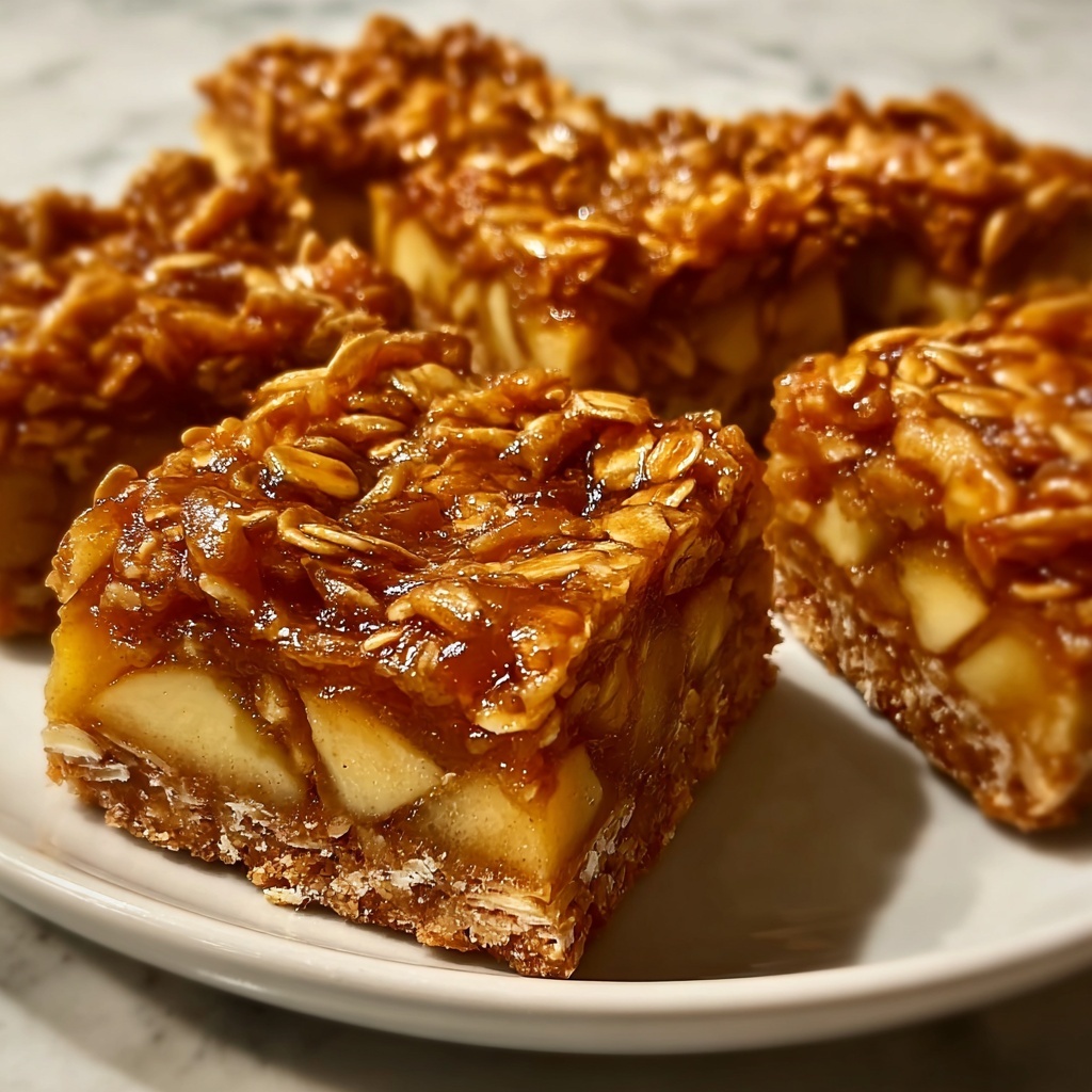 Apple Cinnamon Oat Bars Recipe - Recipe Image