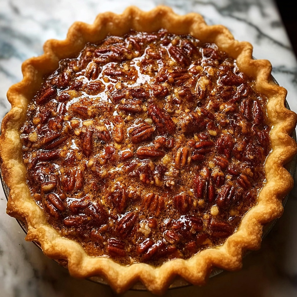 Maple Brown Sugar Pecan Pie Recipe - Recipe Image