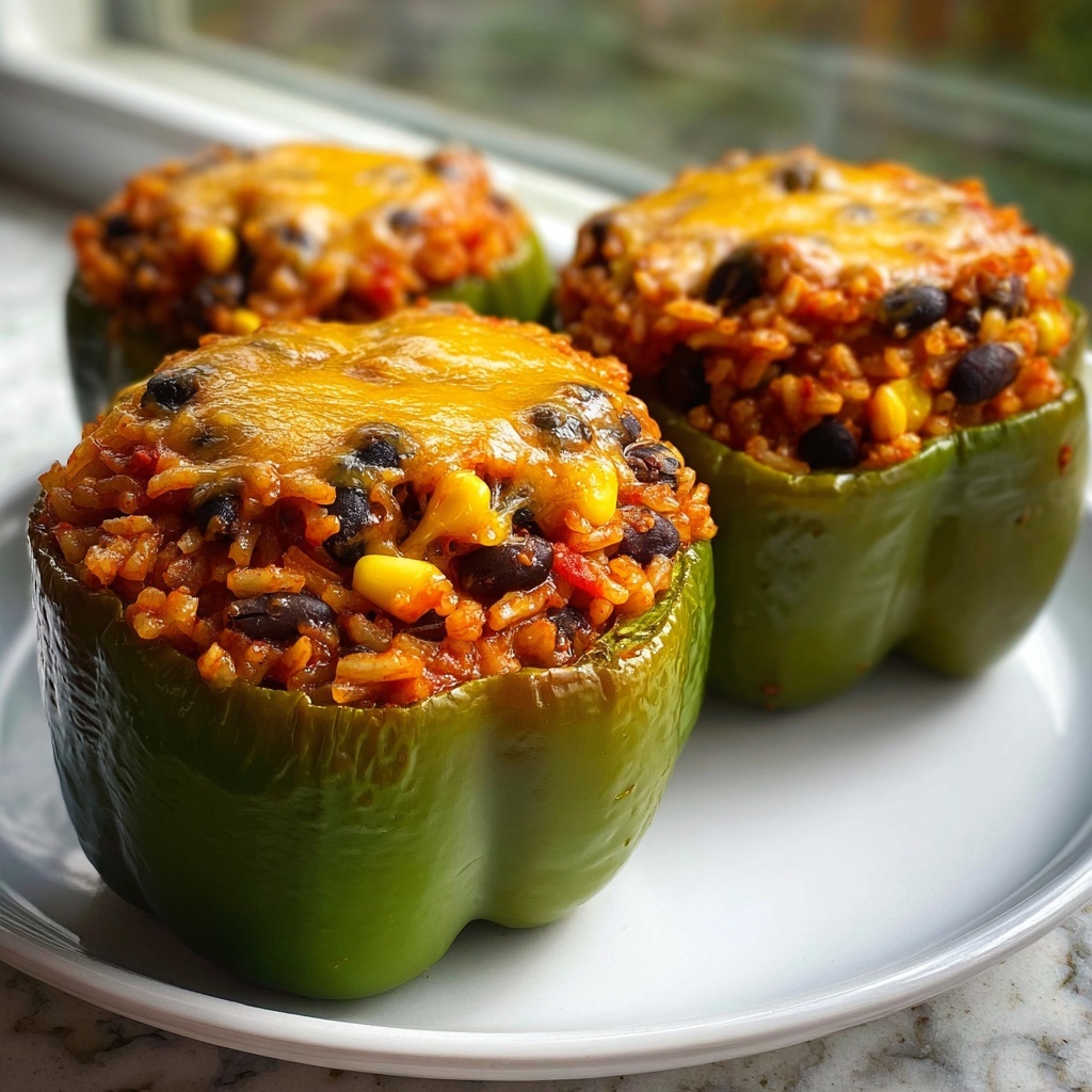 Stuffed Bell Peppers Vegetarian Recipe That Will Delight You Recipe - Recipe Image