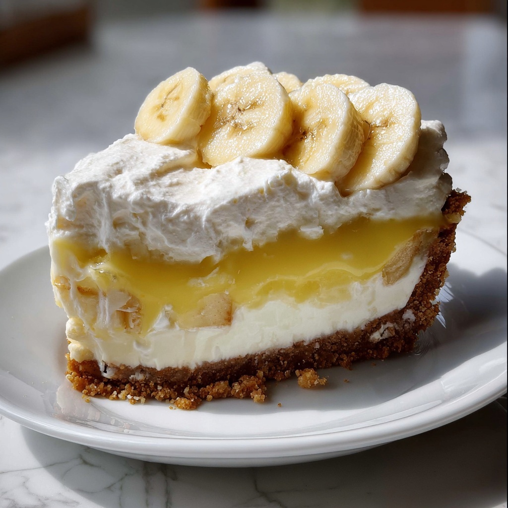 Banana Cream Cheesecake Recipe: 7-Layer Deliciousness Recipe - Recipe Image