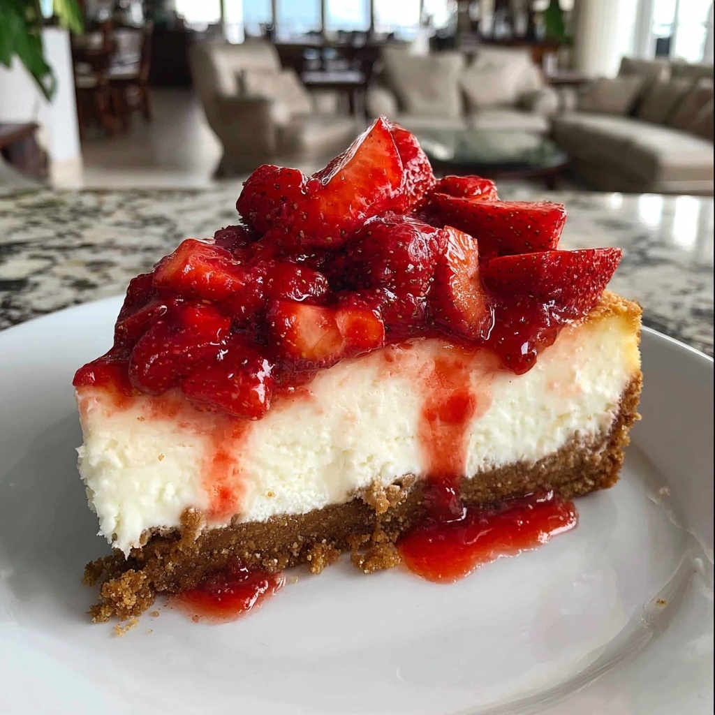 Strawberry Cheesecake Recipe: 5 Steps to Pure Bliss Recipe - Recipe Image