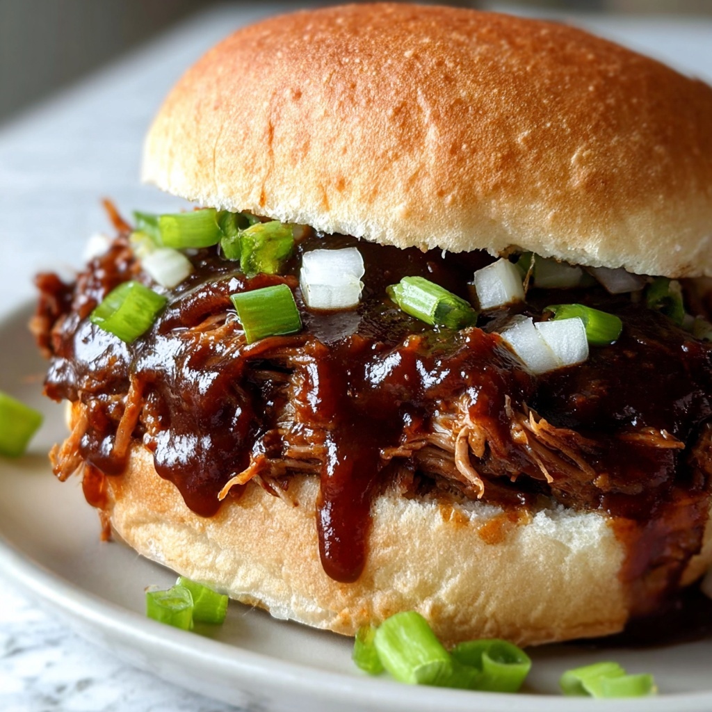 Slow Cooker Shredded Beef Sandwiches: Ultimate Comfort Recipe - Recipe Image