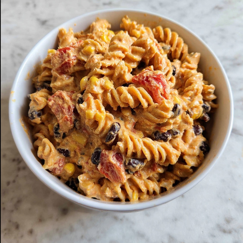 Cheesy Taco Cream Cheese Pasta Recipe - Recipe Image