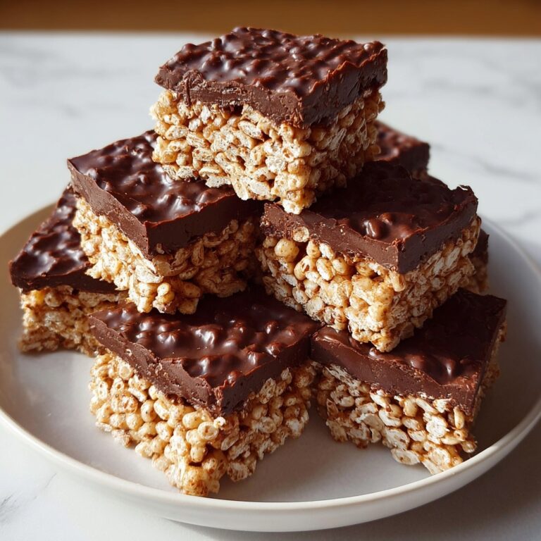 No Bake Homemade Crunch Bars Recipe