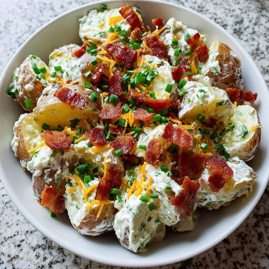 Loaded Baked Potato Salad Recipe - Recipe Image