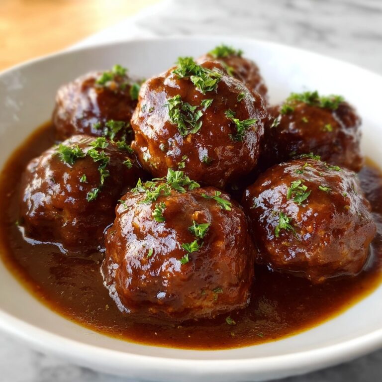 Delicious Salisbury Meatballs: A Comforting Family Classic Recipe