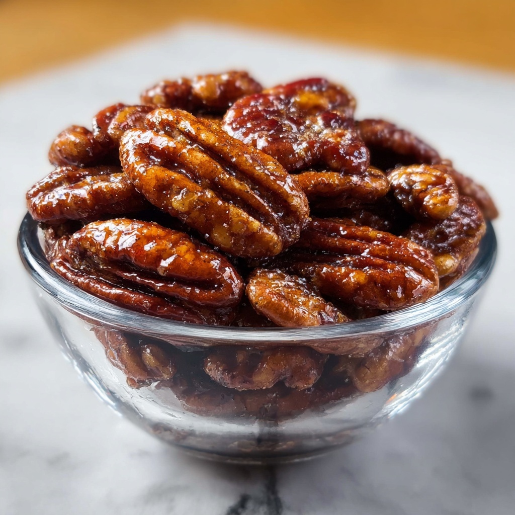 7 Irresistible Candied Pecans for Comforting Snacking Recipe - Recipe Image